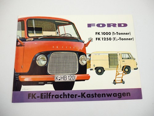 Ford 1000 1250 kastenwagen - ford,