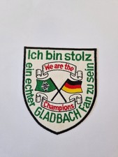 Borussia Mönchengladbach Patch: Ich bin Stolz ein echter Gladbach Fan zu sein