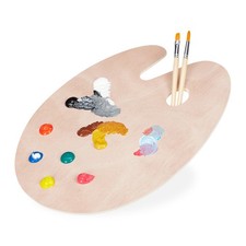 Mischpalette Holz Mischtablett