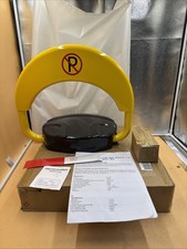 2x Parkplatzsperre Parkbügel Elektrisch Mit Fernbedienung Bis Ca 20m Doppelpack