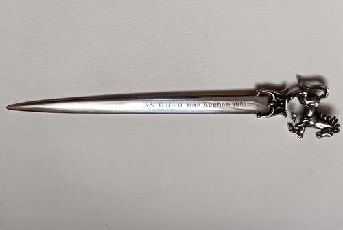 Brieföffner silber pferd - brieföffner,