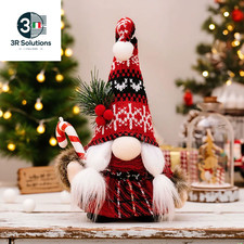 Weihnachtszwerge Plüschdeko