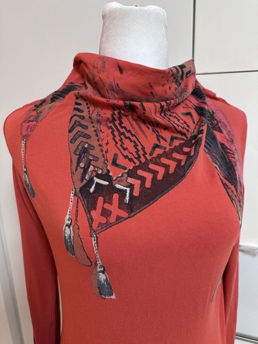 Shirt boho ethno bluse mit - boho,