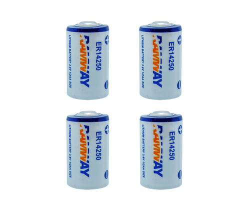 Lithium batterie 6v - 4x, 3,6v