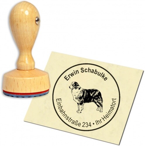 Stempel hunde adressstempel - stempel,