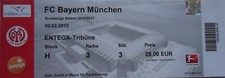 TICKET Bundesliga 2012/13 FSV