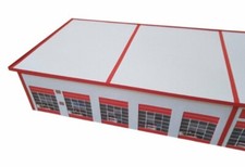 HO/1:87 Feuerwehr Erweiterung Anbau für Feuerwache Kartonmodellbausatz