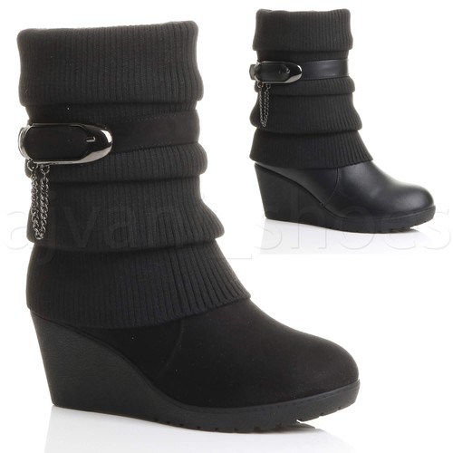 Damen halbhoher keilabsatz - damen,