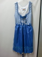 blau kariertes Dirndl Gr. 46 -