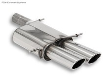  Edelstahl Sportauspuff