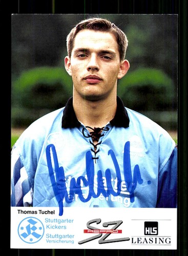 Thomas tuchel autogrammkarte - tuchel,