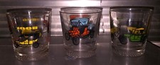 3 x Whiskey Vintage Sammelglas Oldtimer : Opel   Fiat   Benz