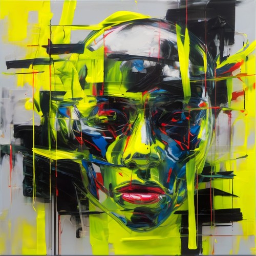 Ausstellungsstück just face - just,