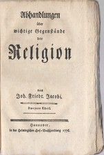 Jacobi Abhandlungen über