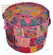 Pink Ottomane Sessel Hocker