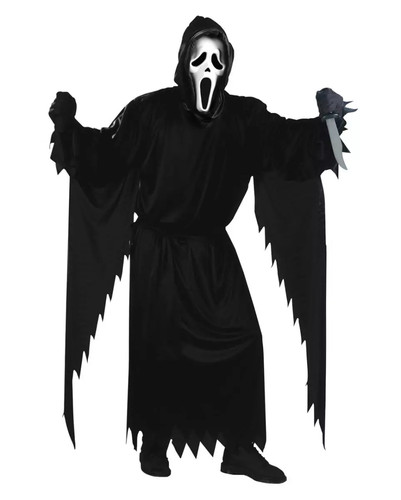 Scream kostüm mit - kostüm, maske