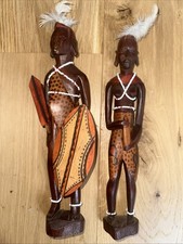 Massai Krieger und Frau