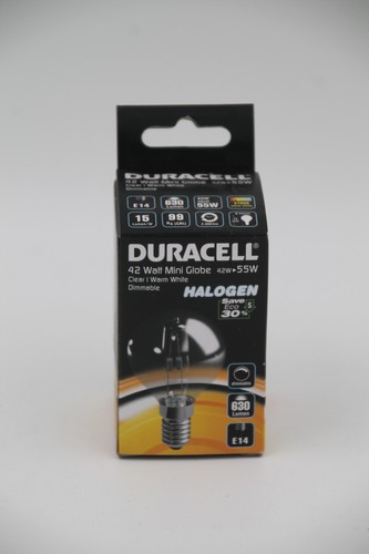 Duracell halogen 42w mini - duracell,