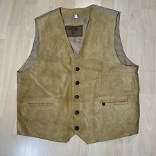 Camel Herren Leder Weste M