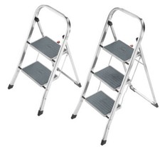 Hailo K70 StandardLine Aluminium Klapptritt Trittleiter Klappleiter 2 - 3 Stufen