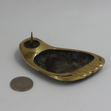 Vintage Messing Aschenbecher