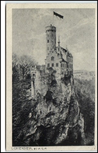 Lichtenstein alte - , ak