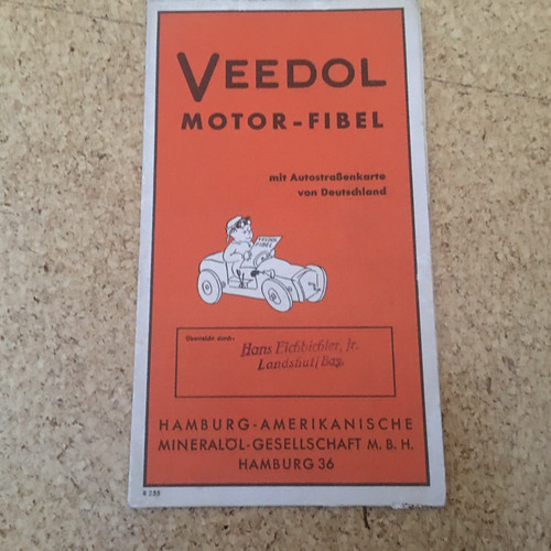 Orig veedol motor fibel - orig.,