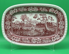 Große Villeroy & Boch Rusticana Rot Porzellan Servier Platte 37 cm