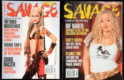 Two tattoo savage - tattoo, magazine
