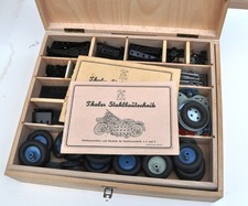 Metallbaukasten Mekanik mit Holzkiste, Anleitungen Thaler Stahlbautechnik