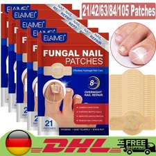 Nagelpilz Reparaturpflaster,Pilzbehand lung,Nagelreparatur 21/42/63/84/105 Stück