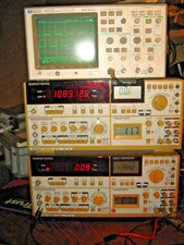 MS 9140 multimeter counter power supply generator 4kanal oszilloskop hp 54601b