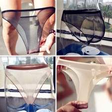 Damen Sexy Glanz Unterhose