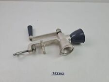 Fleischwolf Gusseisen Kunststofftrichter Tischklemme Kurbel Deko Küche #252302