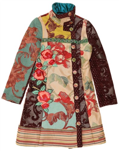 Desigual damen grafik mantel - desigual,