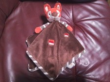 Bukowski Design of Sweden Schmusetuch Kuscheltuch Eichhörnchen Fuchs in Braun