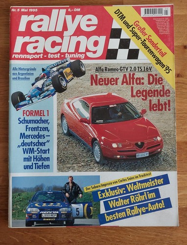 Rallye racing 1995 - 05/1995, subaru