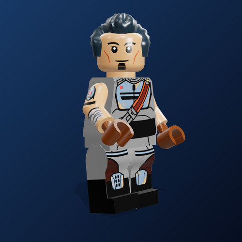 Custom minifigur ruthless - custom, sw