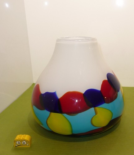Schwere moderne glas vase - schwere,