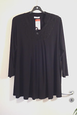MAGNA Tunika 48 50 NEU schwarz