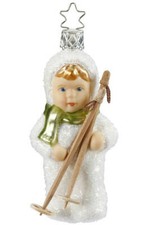 Inge Glas Child With Skis