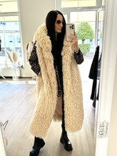 Damen Weste Jacke Kunstfell