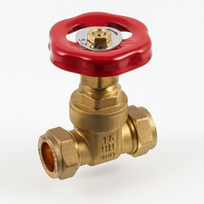 28 mm Messing Druckschieber