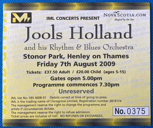 Jools holland rhythm blues - holland, &