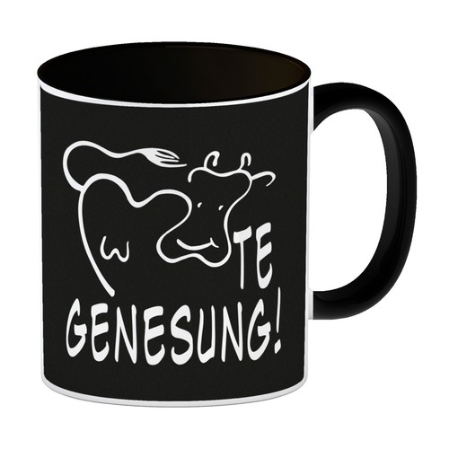 Kuhte genesung kaffeebecher - genesung,