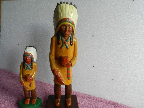 Indianer holz schnitzfiguren - indianer,
