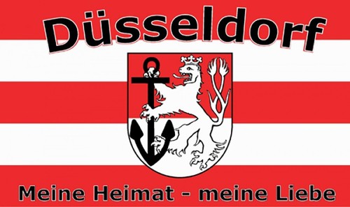 Düsseldorf flagge fahne 90m - flagge,