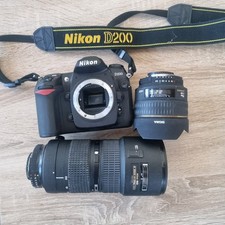 Nikon D200 DSLR + 2 Obiettivi