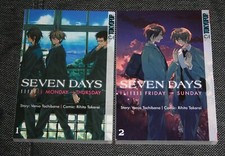 Seven Days Manga Band 1 und 2 abgeschlossen, Boyslove, BL, gay, Tokyopop