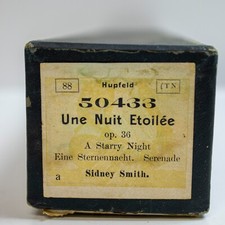 Musikrolle 28,5 cm Walzer Une Nuit Etoilee Hupfeld *50433